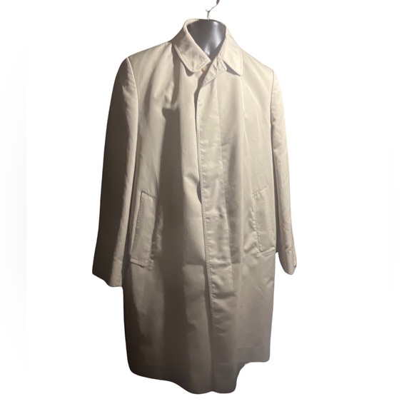 Aquascutum VINTAGE One Panel Sleeves Trench Coat Jacket - Picture 1 of 6